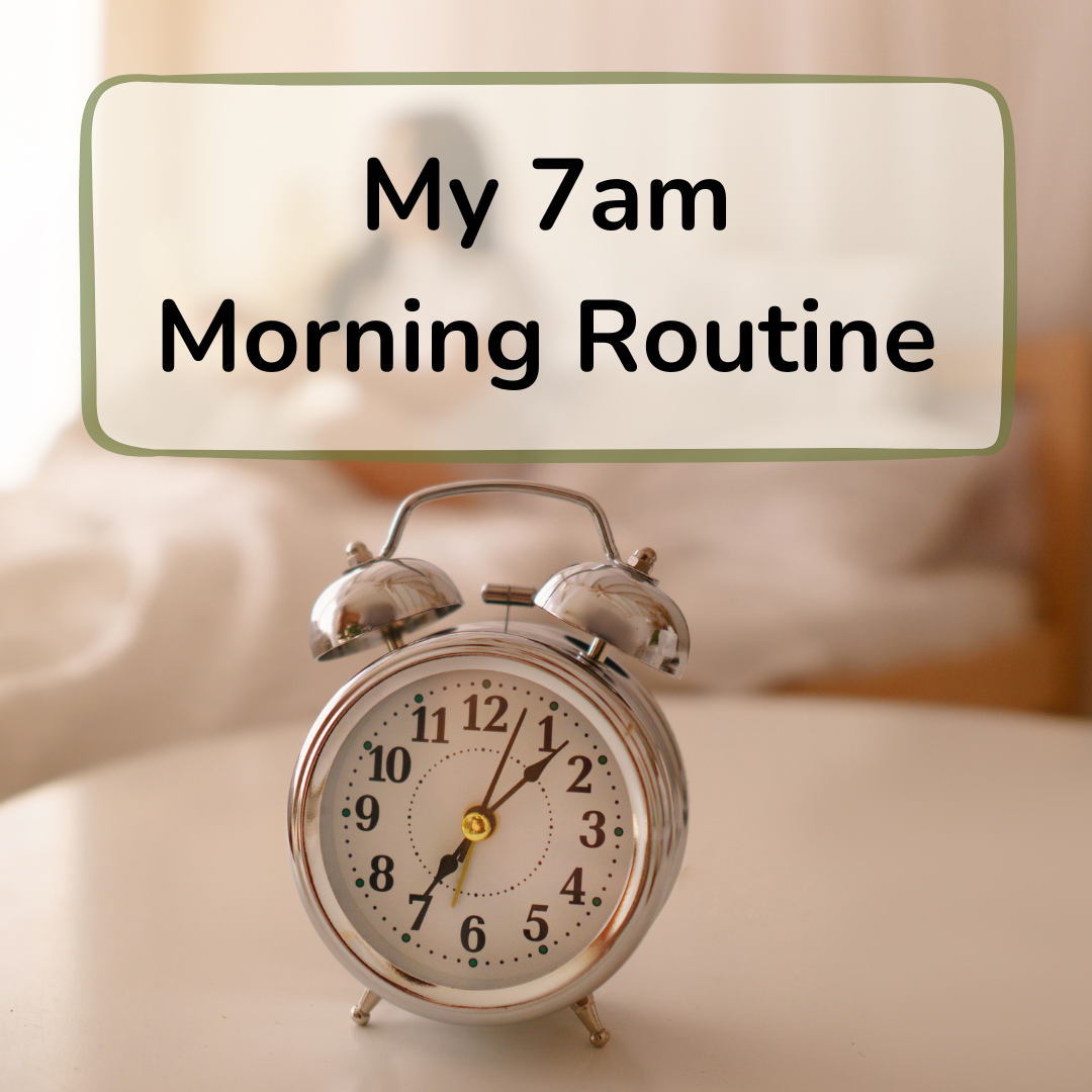 my morning routine