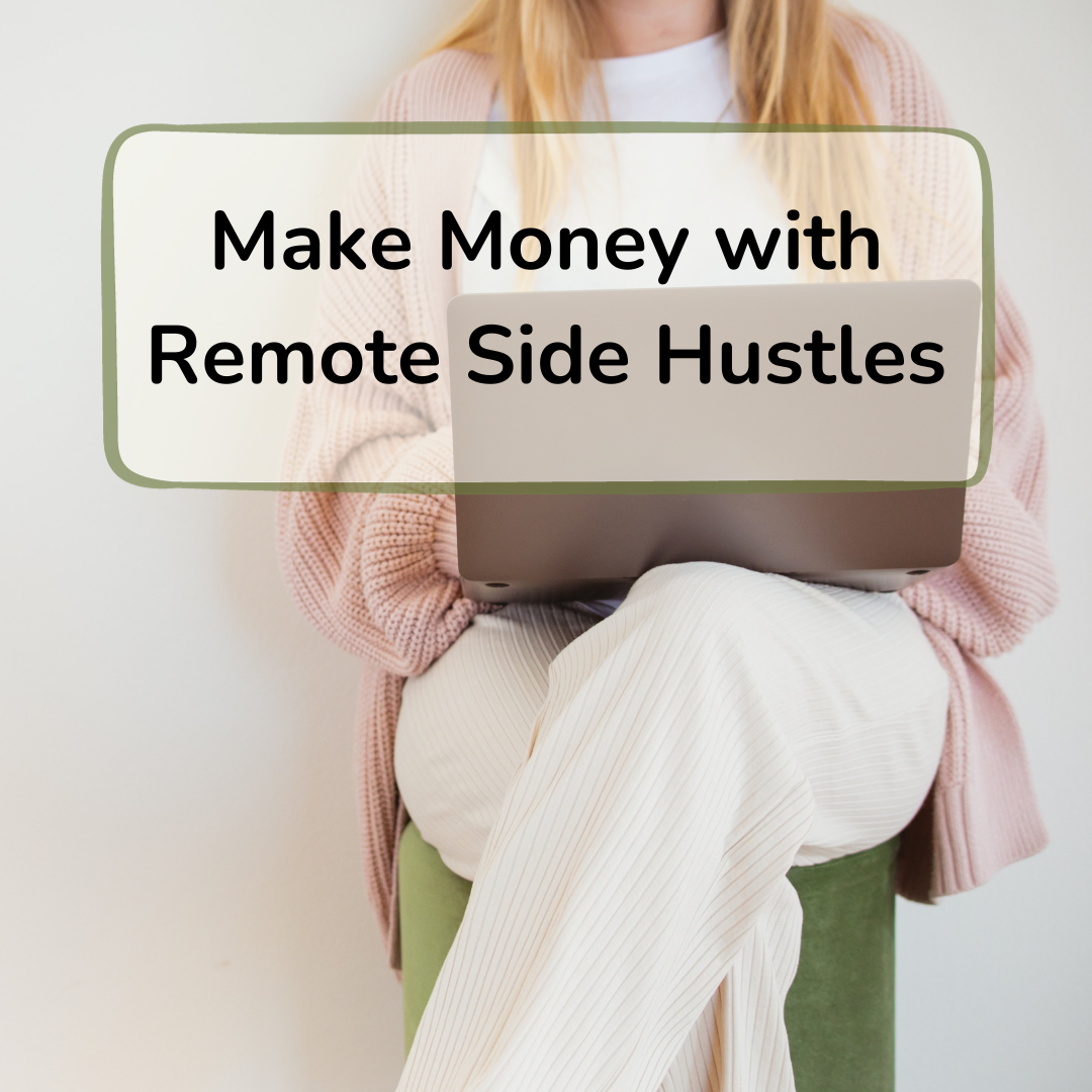 remote side hustles